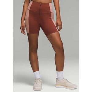 Lululemon Size 4 Hike to Swim Short 6" in Ancient Copper / Pink Clay